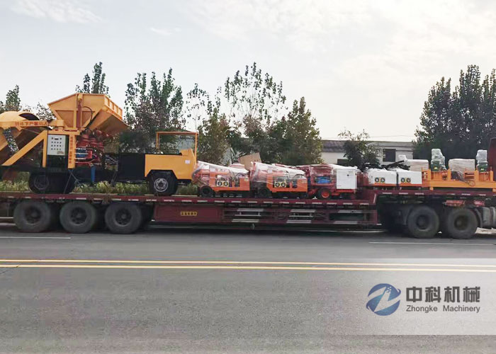 中交三公司出口巴基斯坦項目（注漿泵、噴漿機(jī)、自動上料噴漿車）