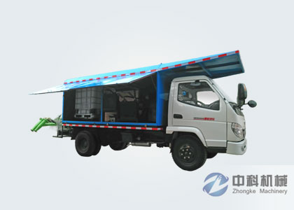 ZKHP16C車載混凝土濕噴臺(tái)車-1